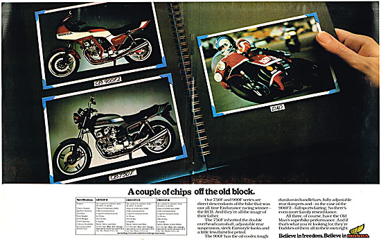 1981 Honda CB 900 F2 - Honda 750F                                