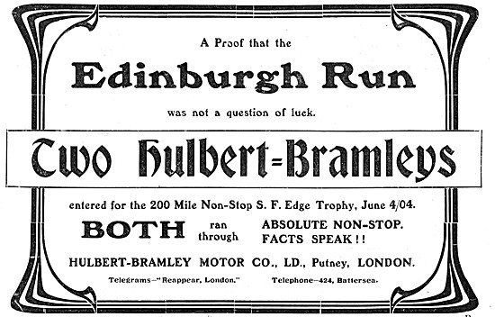 Hulbert-Bramley Motors                                           