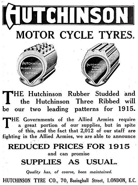 Hutchinson Motorcycle Tyres                                      