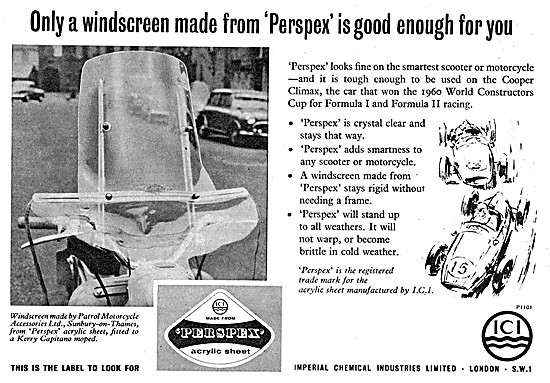 ICI Perspex Windscreens                                          