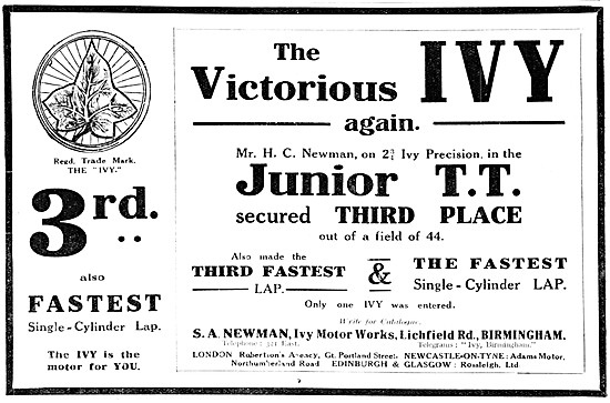 Ivy Motor Cycles - Ivy Precision 2.5 hp Motorcycle               