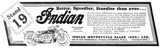 Indian Scout  Motor ycles - Indain Spring Frame Motorcycles      