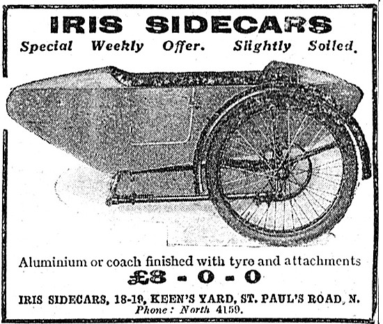 1926 Iris Sidecar                                                