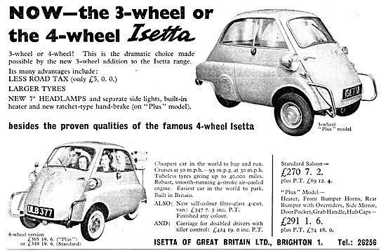 Isetta Plus Micro Cars - Isetta ULB 377                          