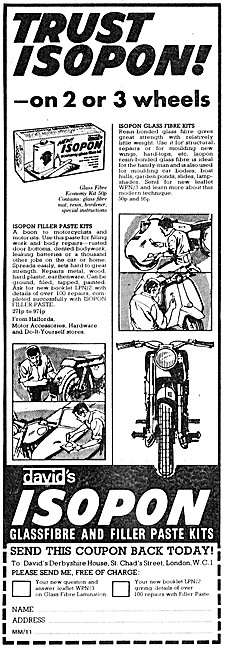 Davids Isopon Glass Fibre Kits                                   