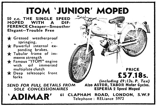 Itom Junior Moped                                                