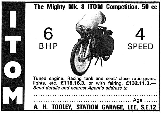 Itom Mk 8 Competition - A.H. Tooley                              