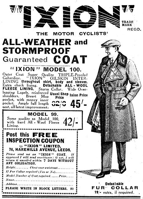 Ixion Stormproof Coats                                           