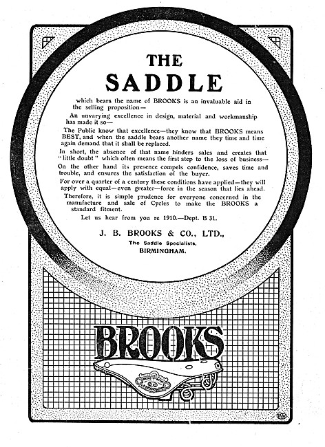 J.B.Brooks Saddles                                               