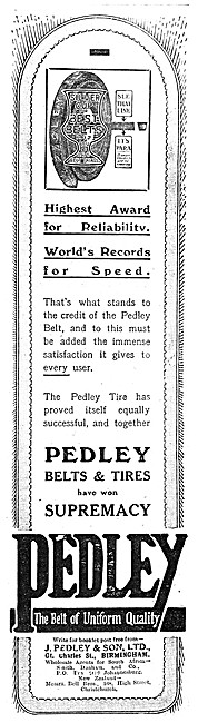 Pedley Motor Cycle Belts                                         