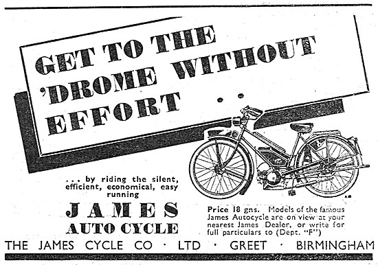 James Motorcycles - James Auto Cycle                             