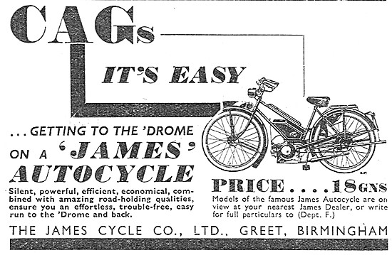 James Motorcycles - James Autocycle                              
