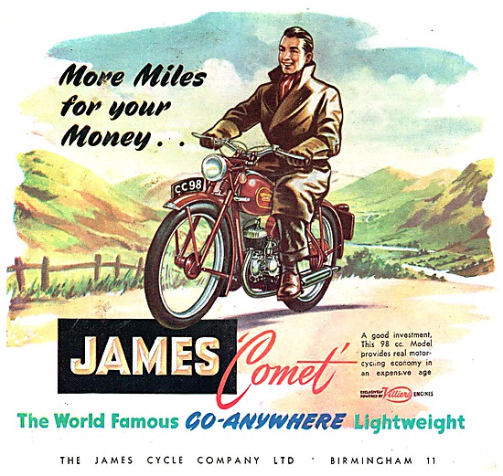 James Comet 98cc 1952                                            