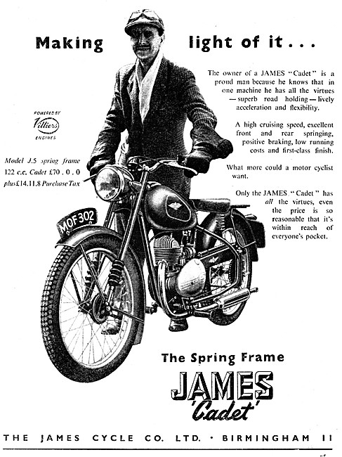 James Cadet 122 cc                                               