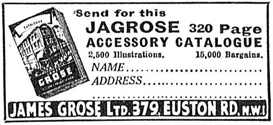 James Grose Motorcycle Accessories 1939 - Jagrose                