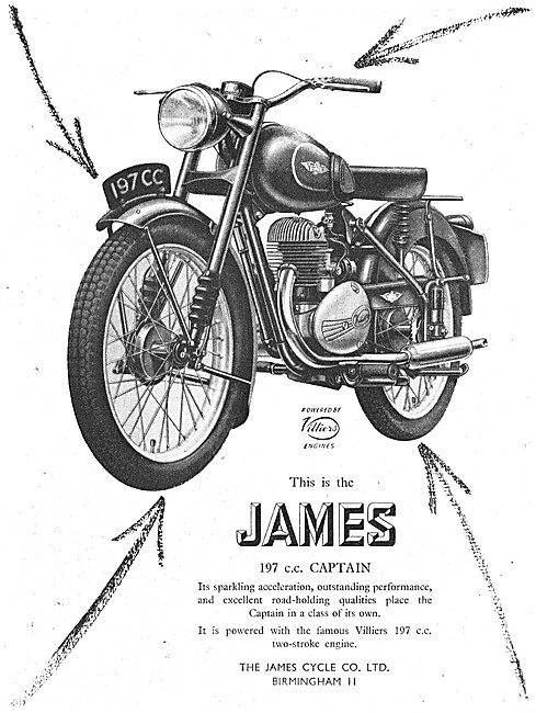 1953 James Captain 197 cc                                        