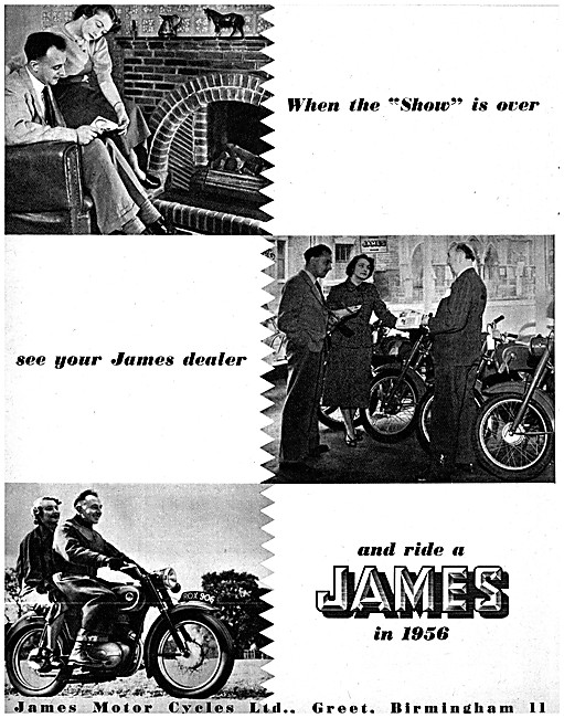 James Motor Cycles 1955                                          
