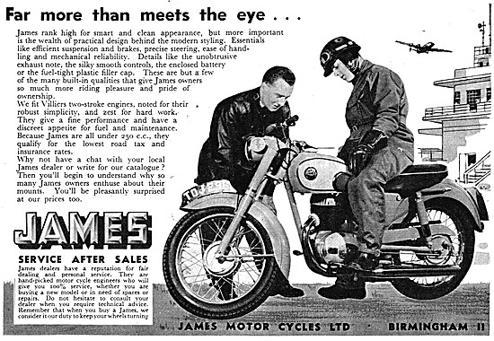 James Motor Cycles - James 250 cc TOJ 296                        