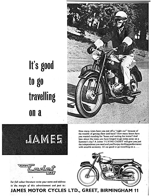 1962 James Flying Cadet 150 cc                                   