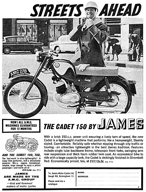 1963 James Cadet 150cc                                           