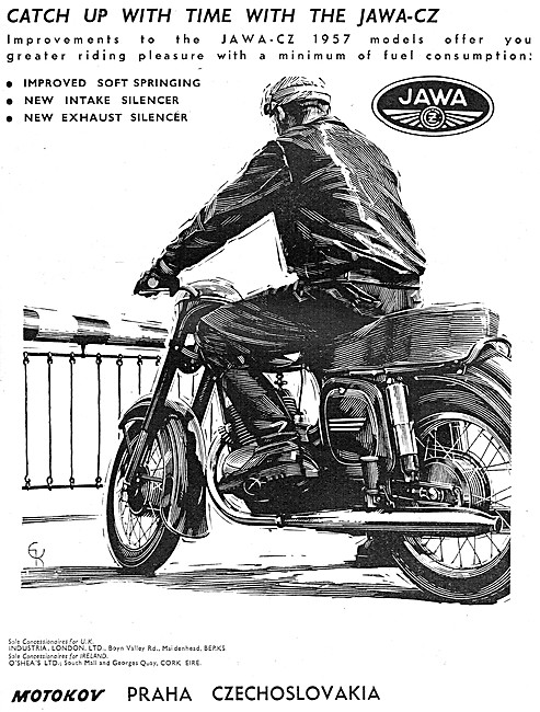 1957 Jawa-CZ Motor Cycles                                        