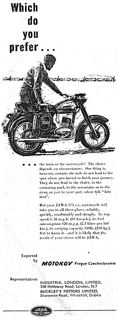 1959 Jawa-CZ 175 cc  Motor Cycle                                 