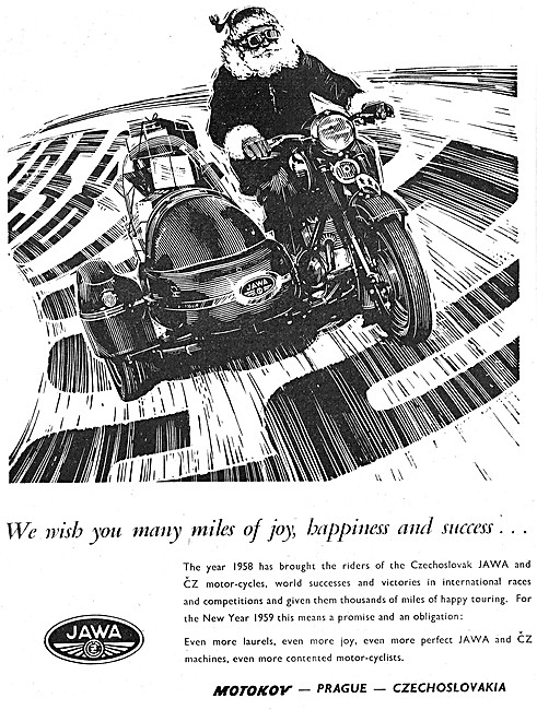 1959Jawa-CZ Motor Cycles                                         