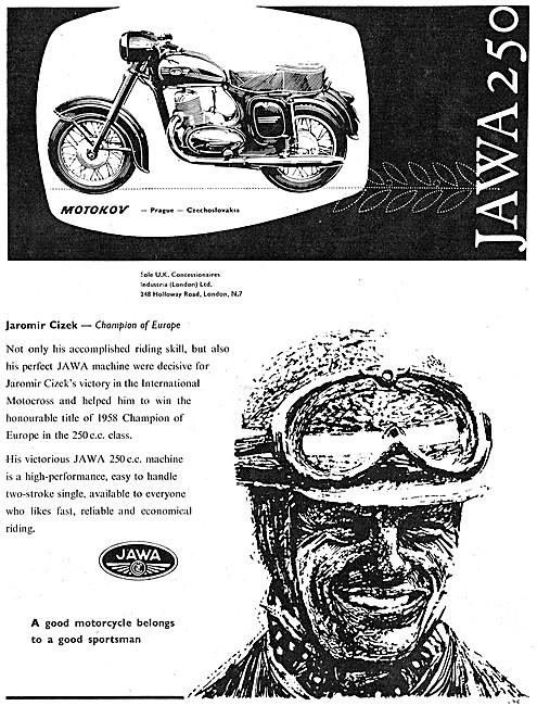 Jawa Motor Cycles - Jawa 250 cc                                  