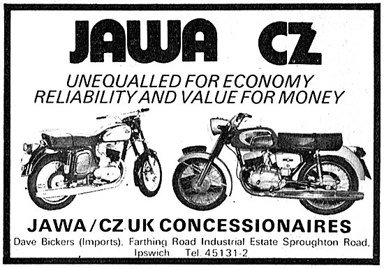 Jawa-CZ Motor Cycles                                             