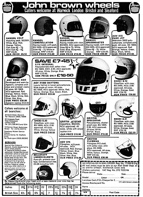 John Brown Wheels Motorcycle Clothing                            