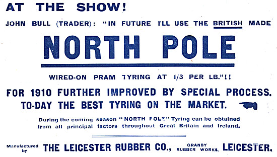 John Bull North Pole Motor Cycle Tyres                           