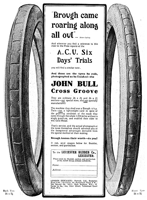 John Bull Motor Cycle Tyres & Accessories                        