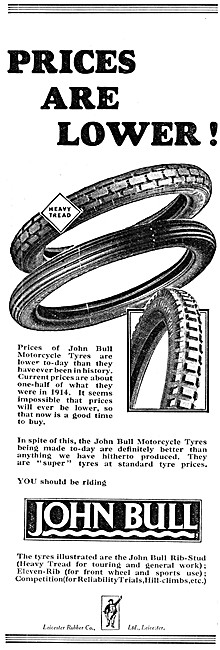 John Bull Motor Cycle Tyres & Accessories                        