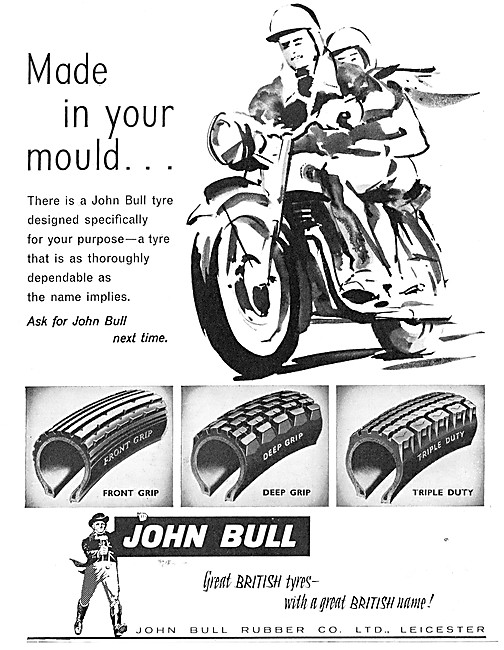 John Bull Triple Duty Motor Cycle Tyres                          