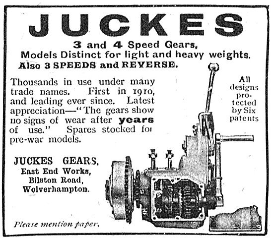 Juckes Gears - Juckes Gearboxes                                  