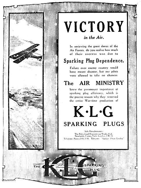 KLG Spark Plugs                                                  