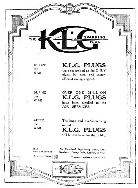 KLG Motor Cycle Spark Plugs                                      