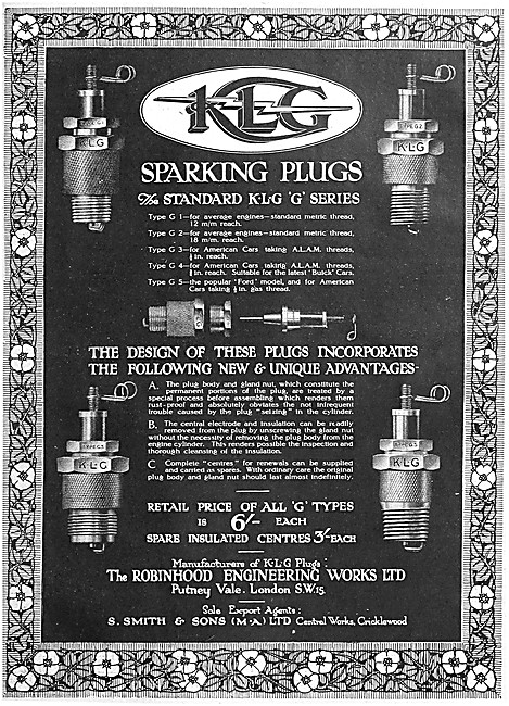 KLG Spark Plugs                                                  