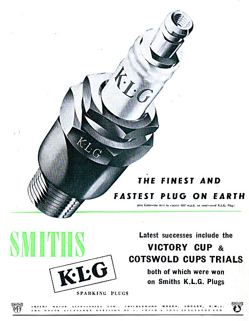 Smiths KLG Spark Plugs                                           