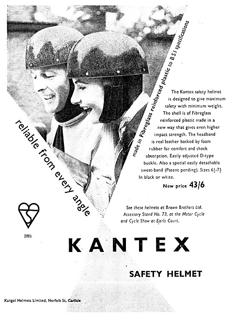 Kangol Kantex Crash Helmets                                      