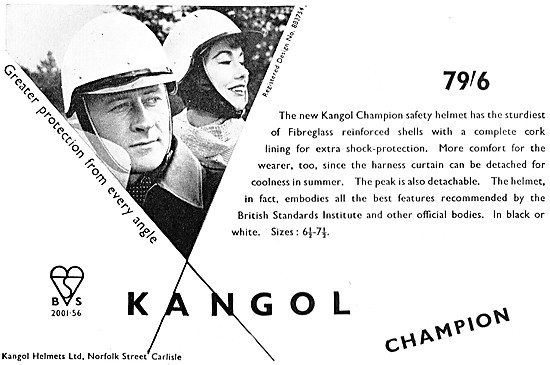 Kangol Champion Crash Helmets                                    