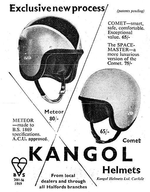 Kangol Meteor Crash Helmet                                       