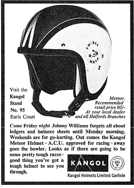 Kangol Meteor Crash Helmet                                       