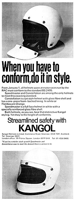 Kangol Crash Helmets                                             