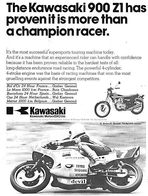 Kawasaki Z1 900 cc                                               