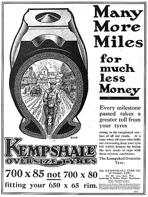 Kempshall Motor Cycle Tyres                                      