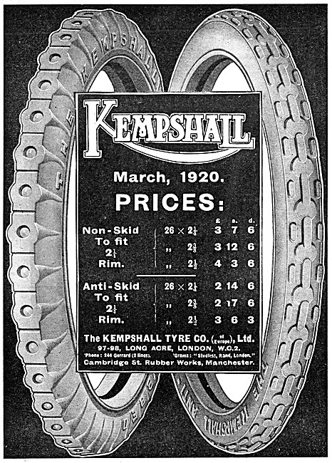 Kempshall Tyres                                                  