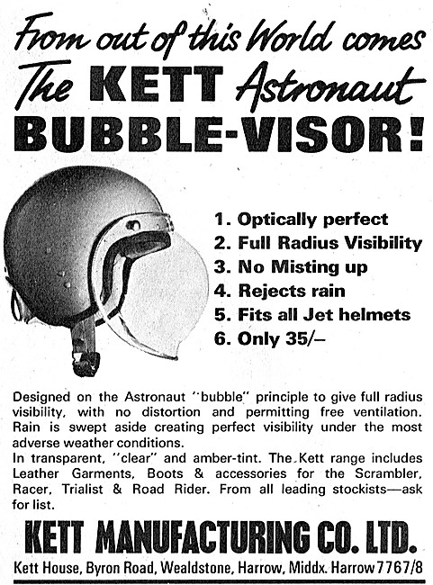 Kett Helmet Bubble-Visor                                         