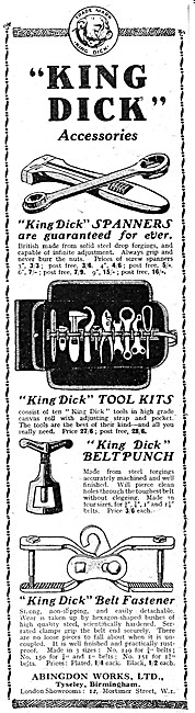 King Dick Belt Punch - King Dick Spanners & Socket Sets          