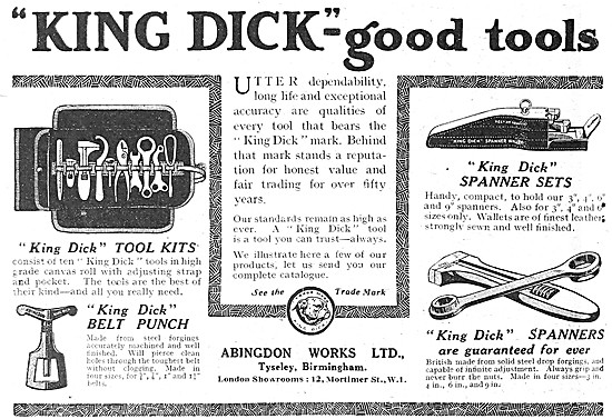 King Dick Hand Tools - King Dick Spanners & Socket Sets          